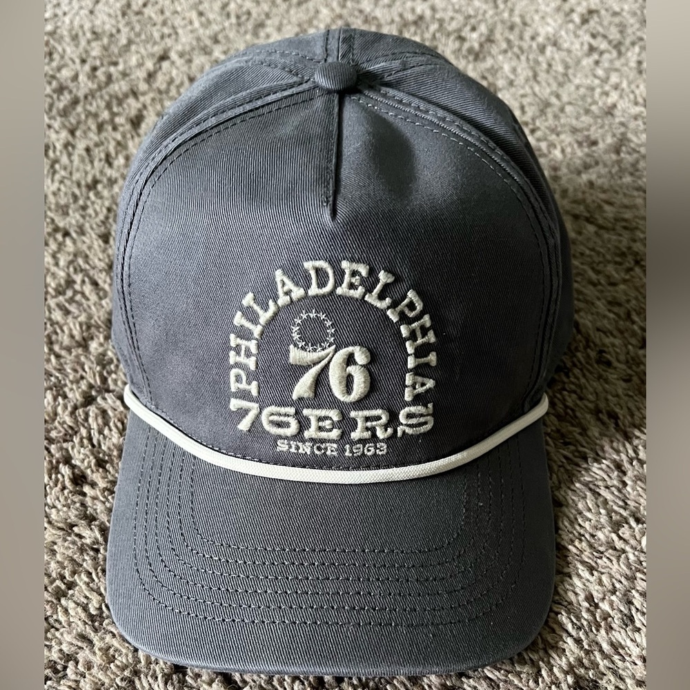 ‘47 Brand. 76ers SnapBack hat. Golf Rope Cap.